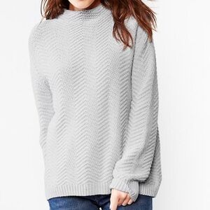 Gap Womens Funnel Neck Cotton Sweater Size Small